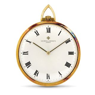 Vacheron & Constantin - A 18K gold pocket watch, Vacheron & Constantin