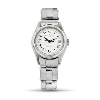 Baume & Mercier - A steel wristwatch, Baume & Mercier