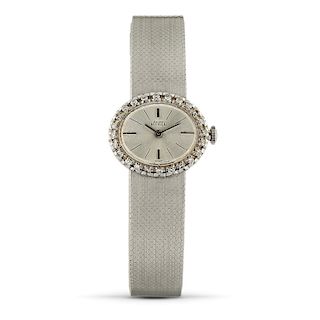 Ernest Borel - A 18K white gold lady's wristwatch, Ernest Borel