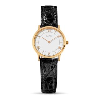 Eberhard & Co - A 18K yellow gold wristwatch, Eberhard & Co 