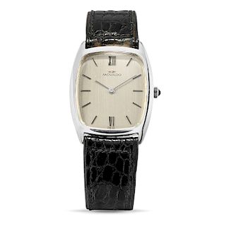 Movado - A 18K white gold wristwatch, Movado