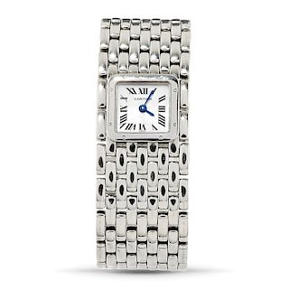 Cartier - A lady's steel wristwatch, Cartier