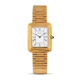 Piaget - A 18K gold lady wristwatch, Piaget