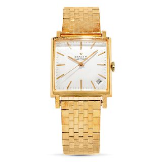 Zenith - A 18K gold wristwatch, Zenith