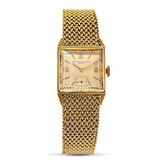 Vacheron & Constantin - A 18K yellow gold wristwatch, Vacheron & Constantin