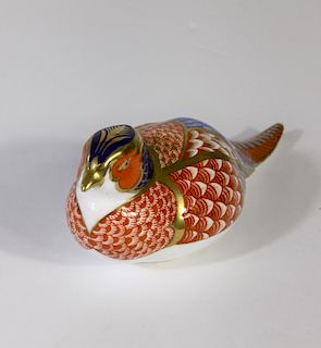 Royal Crown Derby English Porcelain Decorated Bird