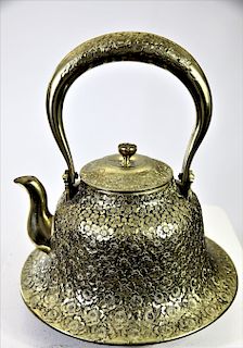 Bronze Gilt Teapot
