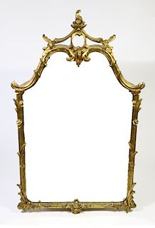Ornate Antique Gilt Mirror
