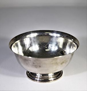Newport Sterling Bowl Ca 1768, 11.4 OZT