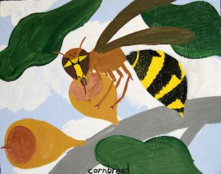 Outsider Art, John "Cornbread" Anderson, Yellow Hornet