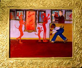Outsider Art, Lorenzo Scott, The Devil's Gallery