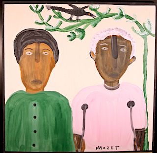 Outsider Art, Mose Tolliver, Mose T. and Mrs. T.