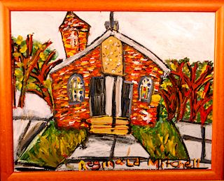 Outsider Art, Reginald Mitchell, Little Baptist Church 9th Ward, New Orleans