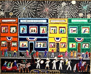 Outsider Art, Jack Beaverland, New Year's Parade