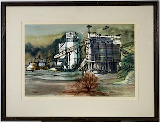 Banning Kent Lary (b 1949) American, Watercolor