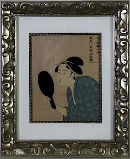 Kitagawa Utamaro, Japanese Woodblock