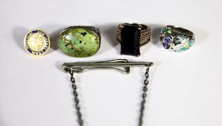 Group of Misc Rings & Pins