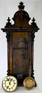 Late 1800’s Junghans Mantel Clock from Germany