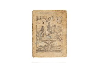 Echenique, Rafael. Batalla del 5 de Mayo de 1862. Telegramas oficiales relativos a la mencionada batalla... México: 1894.