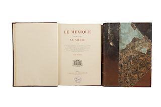 Bonaparte, Roland - Picard, Alfred - Otros. Le Mexique au Début du XXe Siècle. Paris [1905]. 5 mapas y 3 láminas (monedas). Piezas: 2.