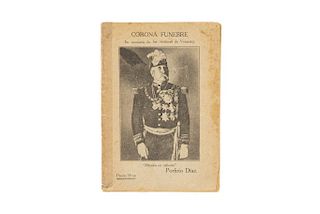Martínez, Paulino (Editor). La Hecatombe de Veracruz. Corona Fúnebre en Memoria de las Víctimas Sacrificadas... México, 1910. 6 retrato
