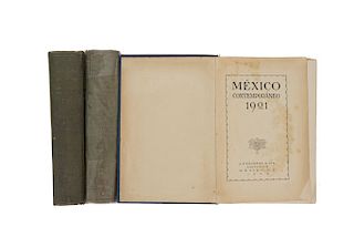 Genin, Augusto. México Contemporáneo 1921. México: A. F. Salazar & Cía., 1922. Primera edición. Con 1750 retratos de personajes de Méx.