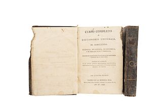 Una Sociedad de Agrónomos. Curso Completo o Diccionario Universal de Agricultura Teórica, Práctica, Económica... Madrid: 1799. Piezas:2