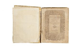 Gothofredi, Dionysii. Codicis Ivstiniani,Sacratissimi Principis PP. A V G. Repetita praelectionis... Genevae: 1620. Dos tomos en un Vol