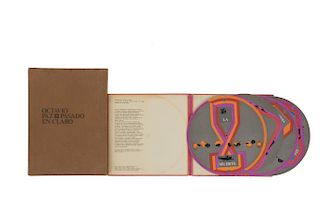Paz, Octavio. Discos Visuales / Pasado en Claro. México, 1968 /1974. Primeras ediciones. Pzs: 2.