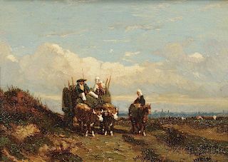 Louis Victor Le Gentile (French, 1815-1889)      Going to Market