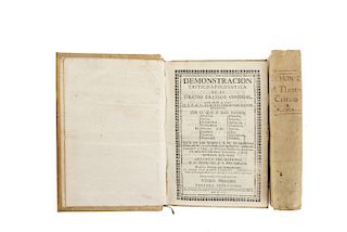Feyjoo, Benito Geronymo. Demostración Critico-Apologetica de el Theatro Critico Universal. Madrid, 1751. Piezas: 2.