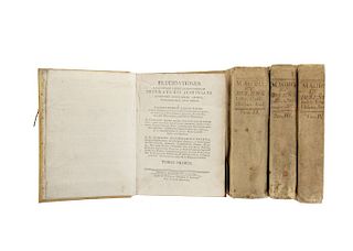Bonaventura Baleña, Eusebius. Elucidationes Ad Quatuor Libros Institutionum Imperatoris Justiniani. Mexici, 1787 - 1788.