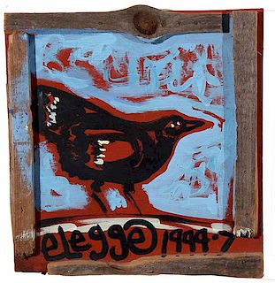 Outsider Art, Eric Legge, Black Bird