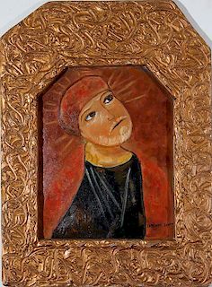 Outsider Art, Lorenzo Scott, St. Peter (or St. Joseph?)