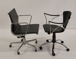 Eames Swivel Chair & An Italian Chair