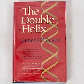 James D. Watson The Double Helix First Edition