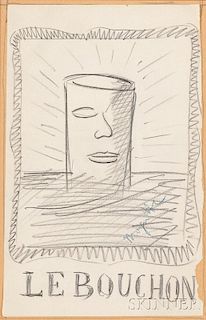 René Magritte (Belgian, 1898-1967)      Le Bouchon