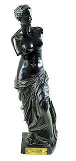 Venus de Milo casted sculpture