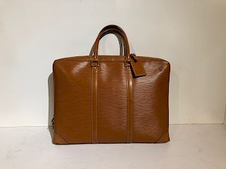 Vintage Louis Vuitton Salmon Leather Suitcase