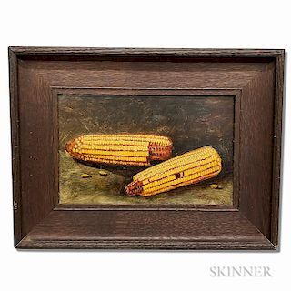 Alfred Montgomery (American, 1857-1922)  Still Life with Corn