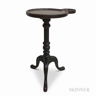 Brandt Queen Anne-style Black-painted Kettle Stand