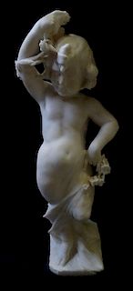 19th century Italian alabaster sculpture