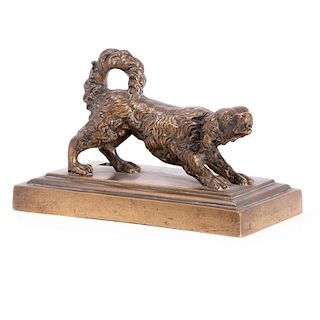 Bronze dog.