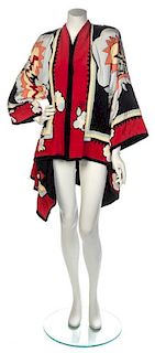 * A Michaele Vollbrach Multicolor Quilted Kimono, No size.