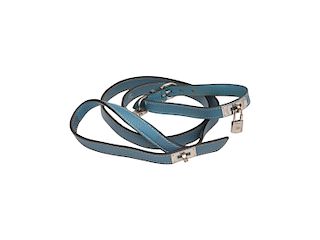 Hermès - Kelly dog collar and leash set