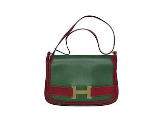 Hermès - Bicolor shoulder strap bag