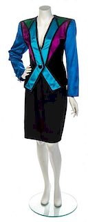 * An Yves Saint Laurent Evening Suit, Size 40.