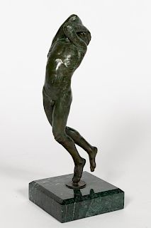 Bodman Signed, Bronze "Suffrage" Sculpture