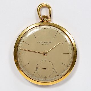 1965 18k YG Patek Philippe Geneve Pocket Watch