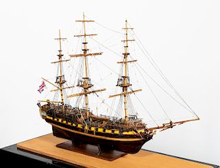 Seymour Lash Handcrafted "HMS Pandora" Model Ship